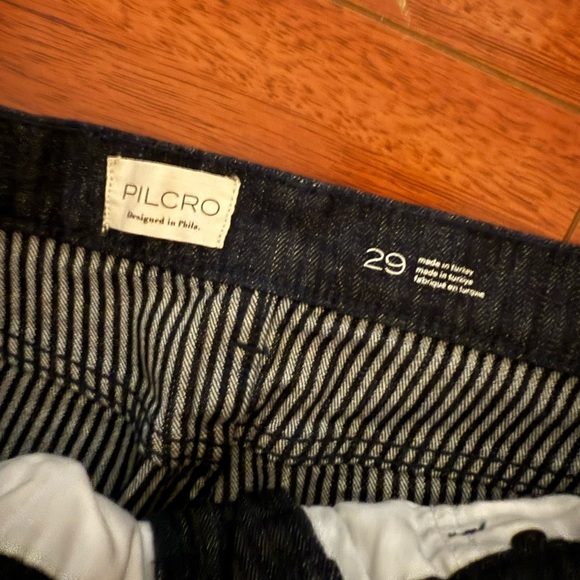 Pilcro Anthro High-Rise Wide-Leg Cuff Jeans (29) - Picture 4 of 7
